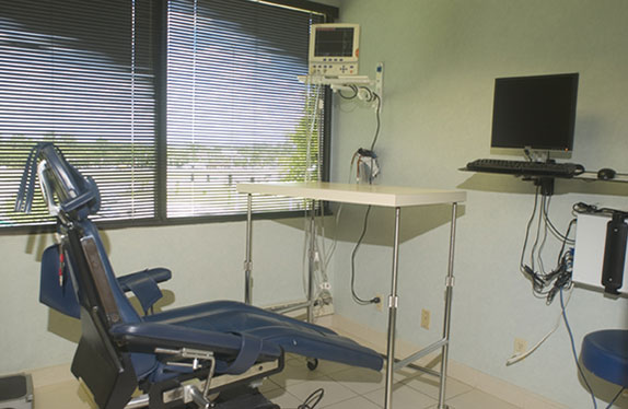 St. Peters office operatory room with large windows